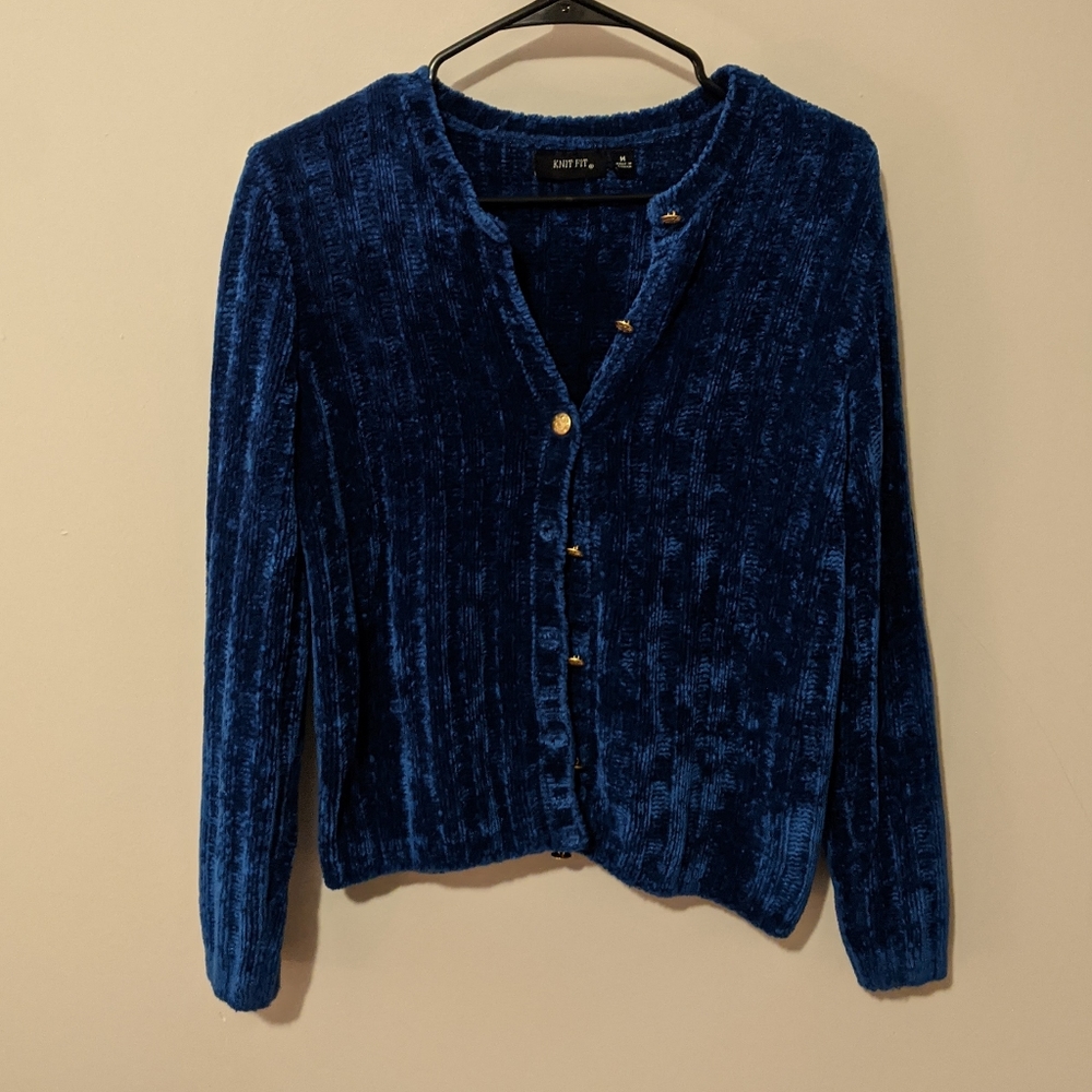 Knit cardigan